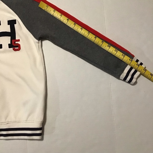 Tommy Hilfiger Sport boys track jacket white/gray - Picture 6 of 8